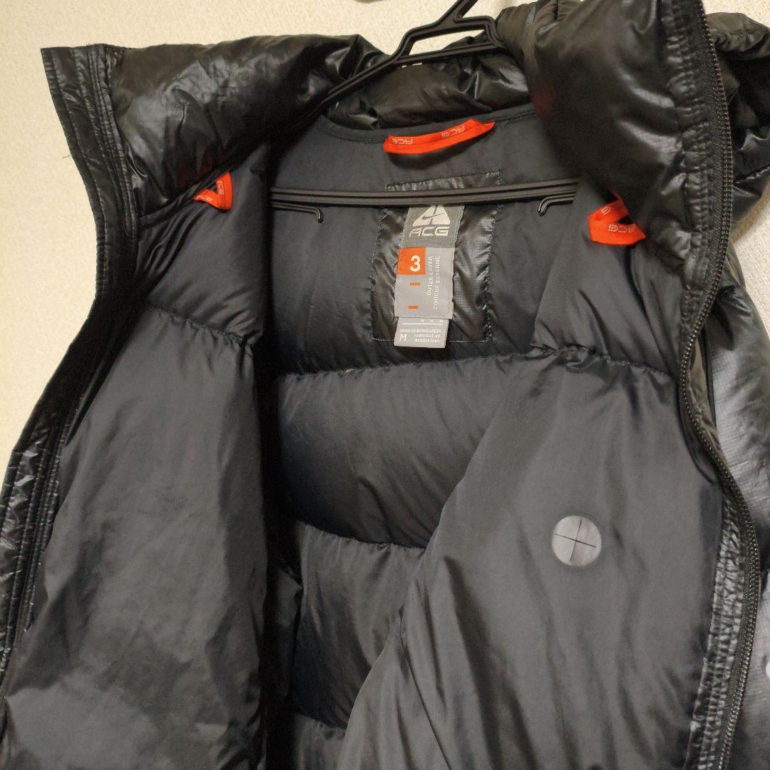Nike ACG 00s ダウンジャケット 黒　M 800フィル