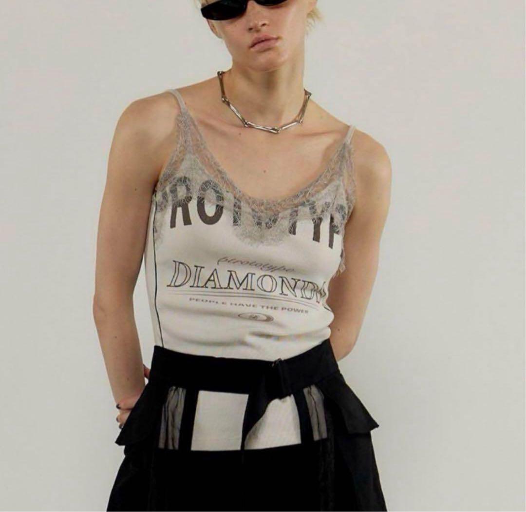 maison special レースキャミソール