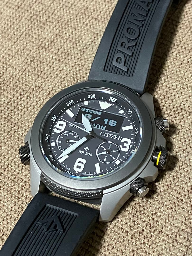 美品★35周年記念限定モデル★ シチズン　プロマスター JV1007-07E