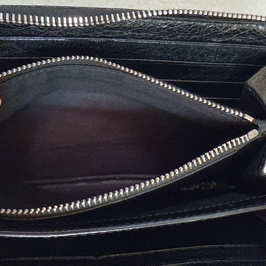 【美品】BALENCIAGA バレンシアガ 長財布 ラウンドファスナー