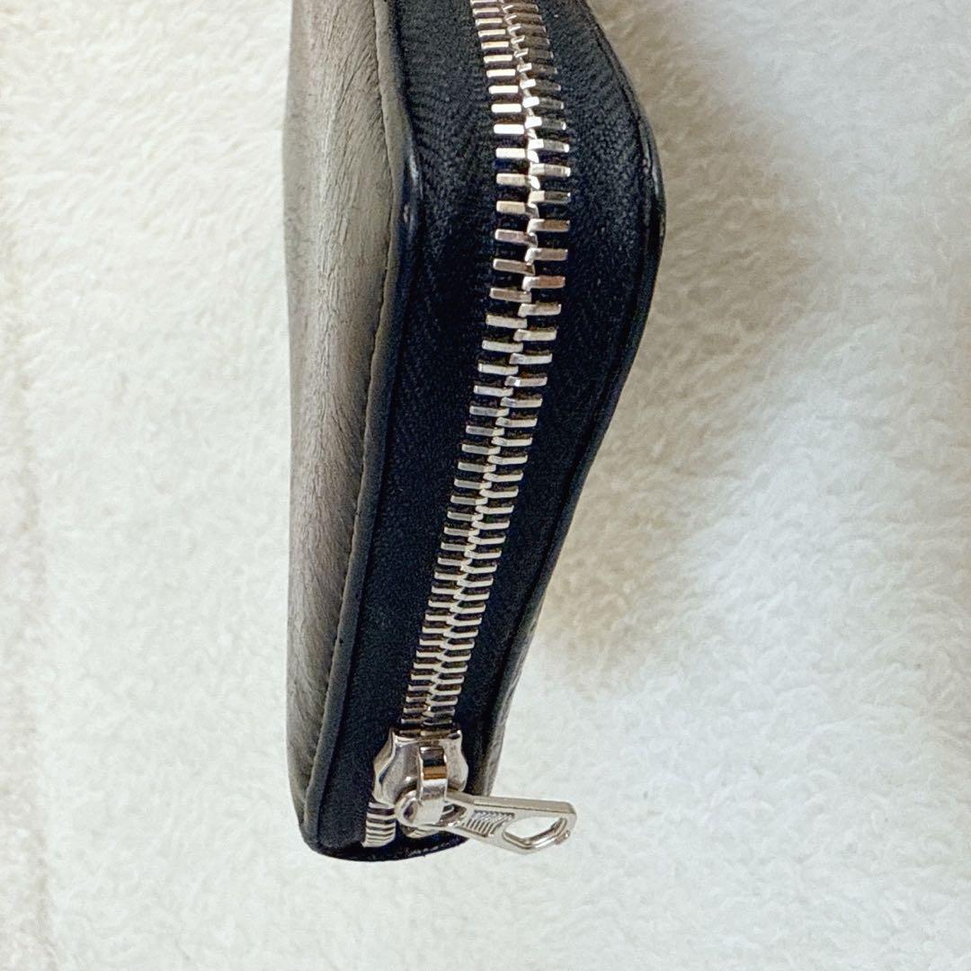 【美品】BALENCIAGA バレンシアガ 長財布 ラウンドファスナー