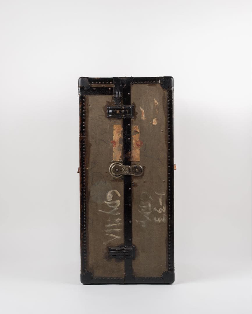 40’s フレンチヴィンテージ ウッドトランク ヴィンテージ家具