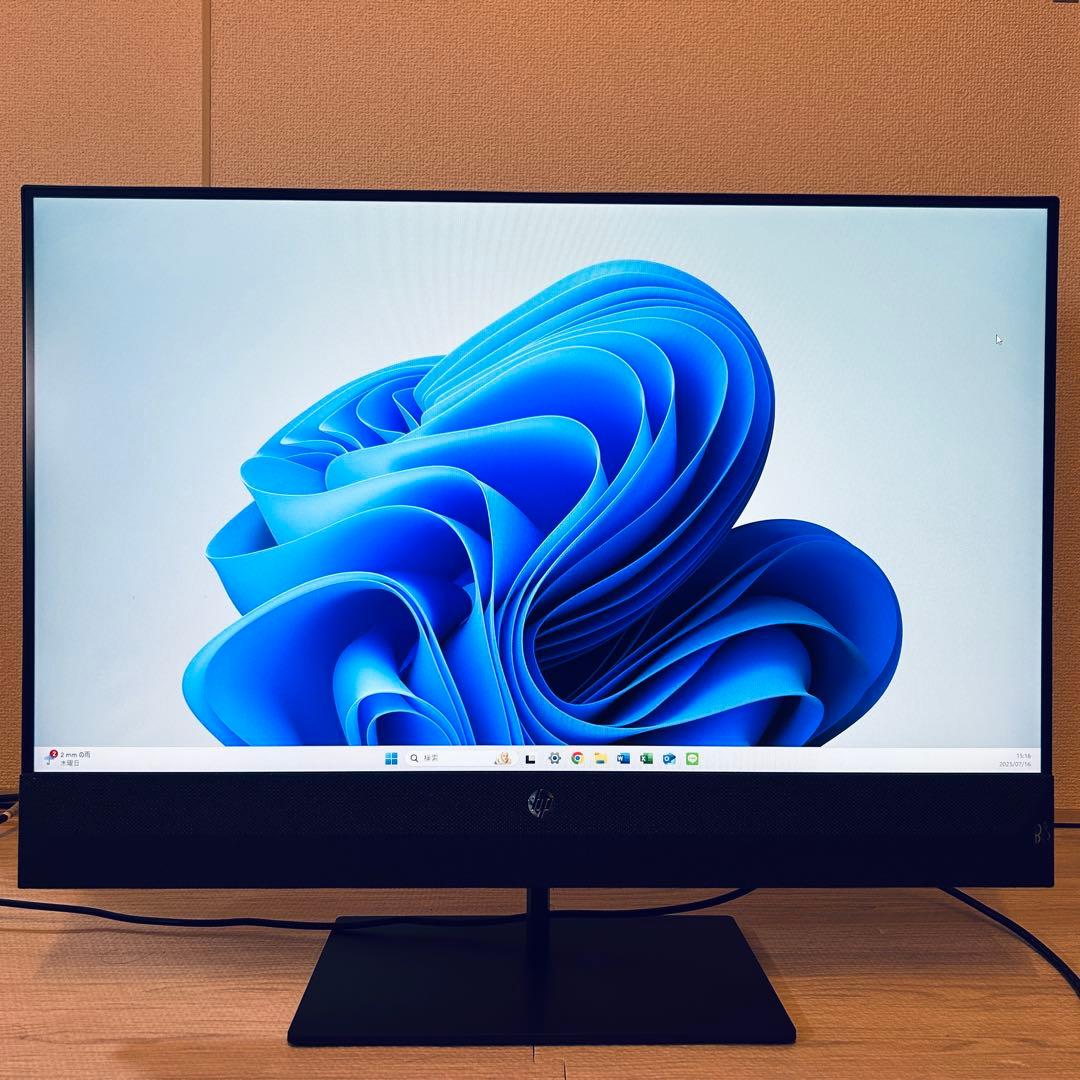 【PCモニター27inch】HP Pavilion 27 FHD ディスプレイ