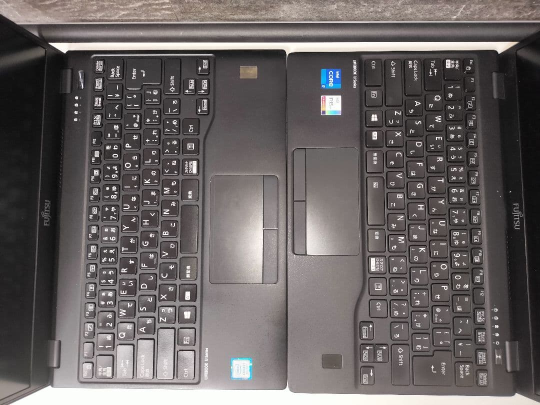 富士通 美品 corei7 第11世代 と 第8世代 計2台 起動ジャンク