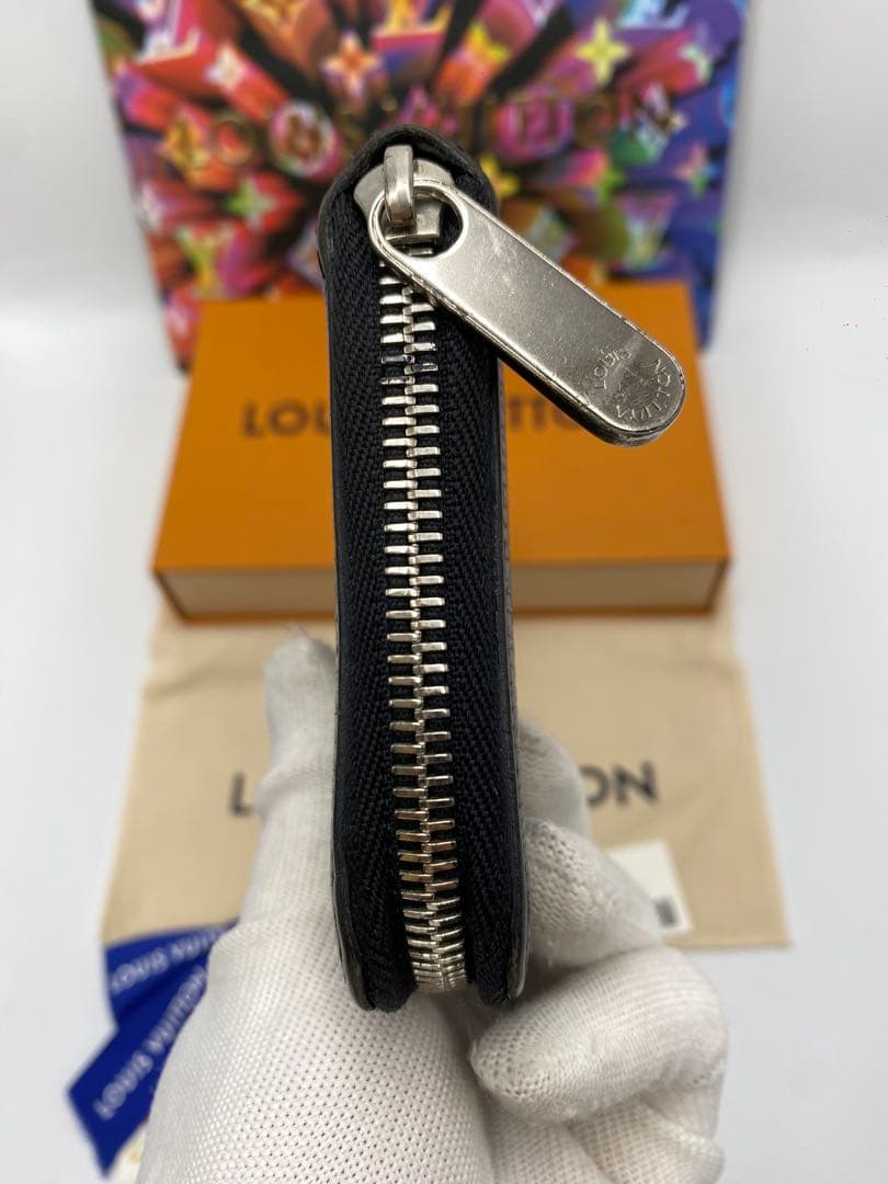 ルイヴィトン M63852 エピ ジッピーオーガナイザー 長財布 黒