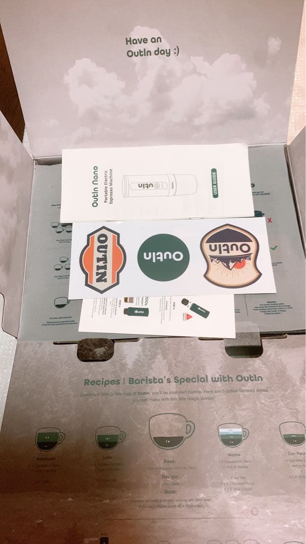 コーヒーメーカー・エスプレッソマシン Outin Nano