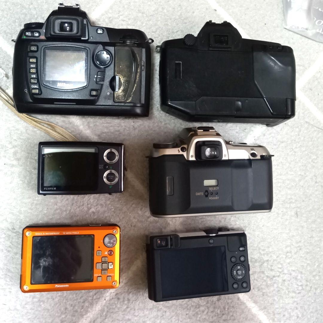 デジタルカメラフィルムカメラのセット