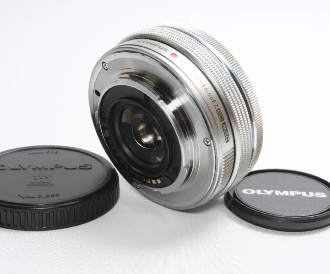 ❤️電動レンズ❤️OLYMPUS M.ZUIKO 14-42mm EZ シルバー