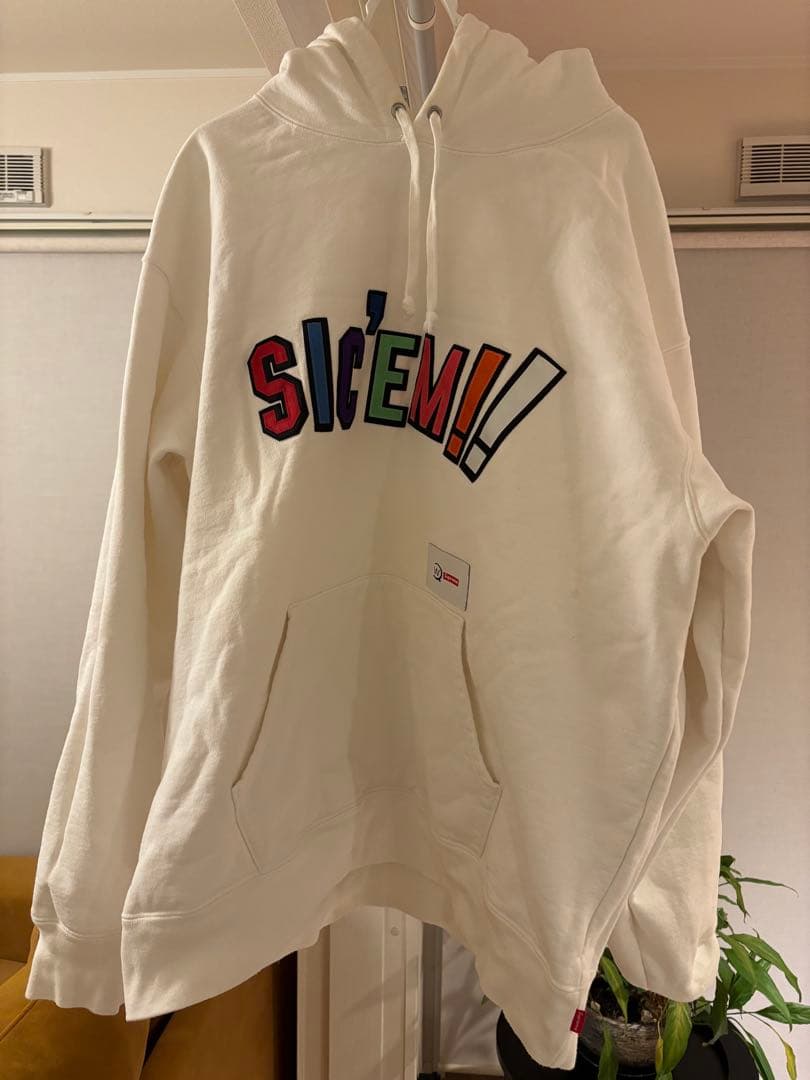 Supreme WTAPS Sic'em! パーカー ホワイト