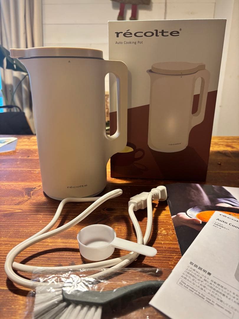 レコルト　電気調理ポット　ホワイト