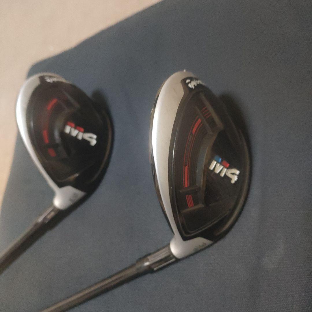 中古TaylorMade M4 フェアウェイウッド 2本セット