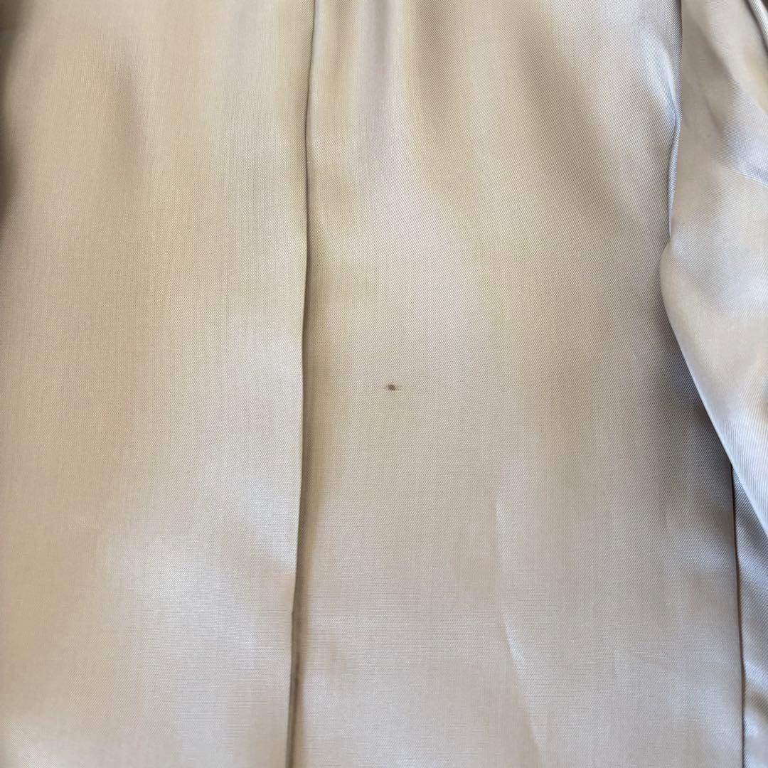 極美品　アナイ　シープレザージャケット　ベージュ　36 ジッパー　ノーカラー羊革