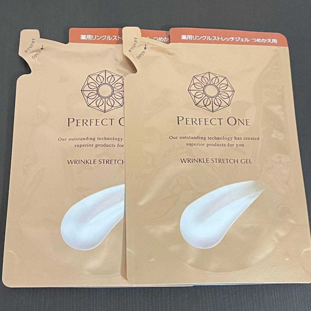 パーフェクトワン　薬用リンクルストレッチジェル　（美容液）つめかえ用　50g×2