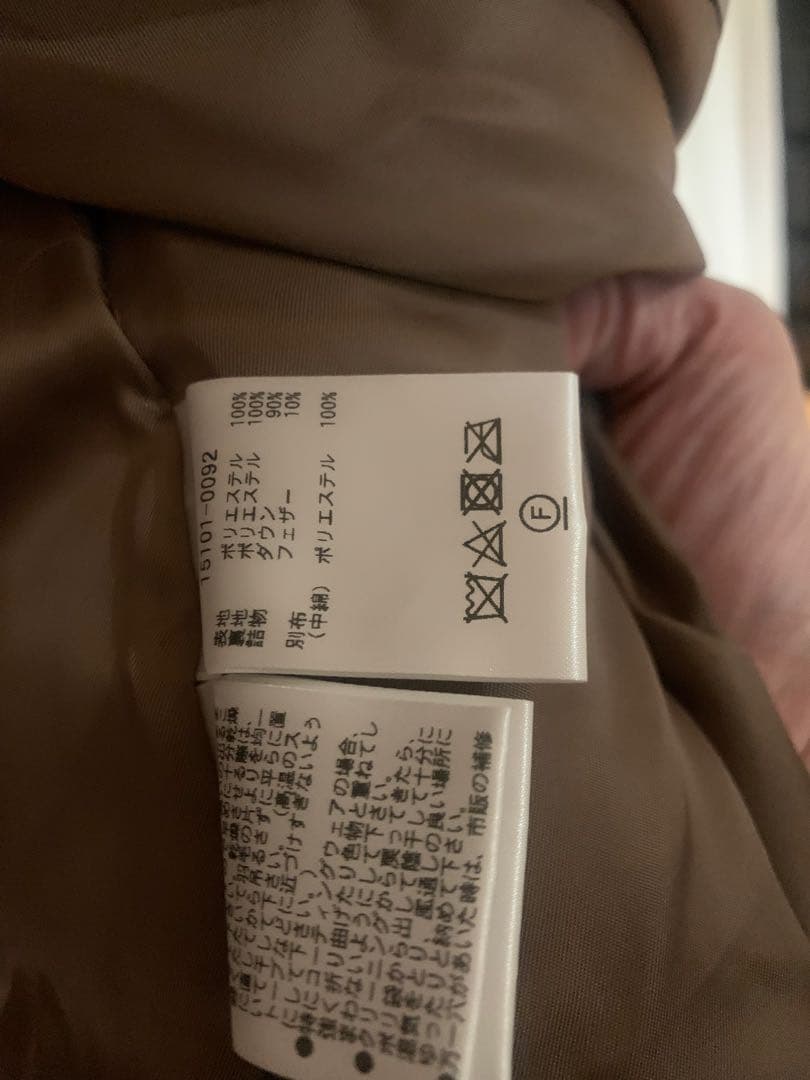 CLANE クラネ BALLOON HOODIE LONG DOWN COAT