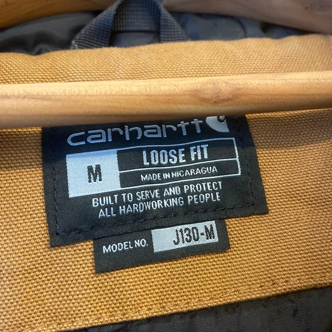 【Mサイズ】カーハート ジャケット Loose Fit Washed Duck