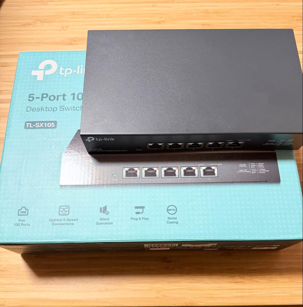 【連休特価】TP-Link TL-SX105 5ポートスイッチングハブ