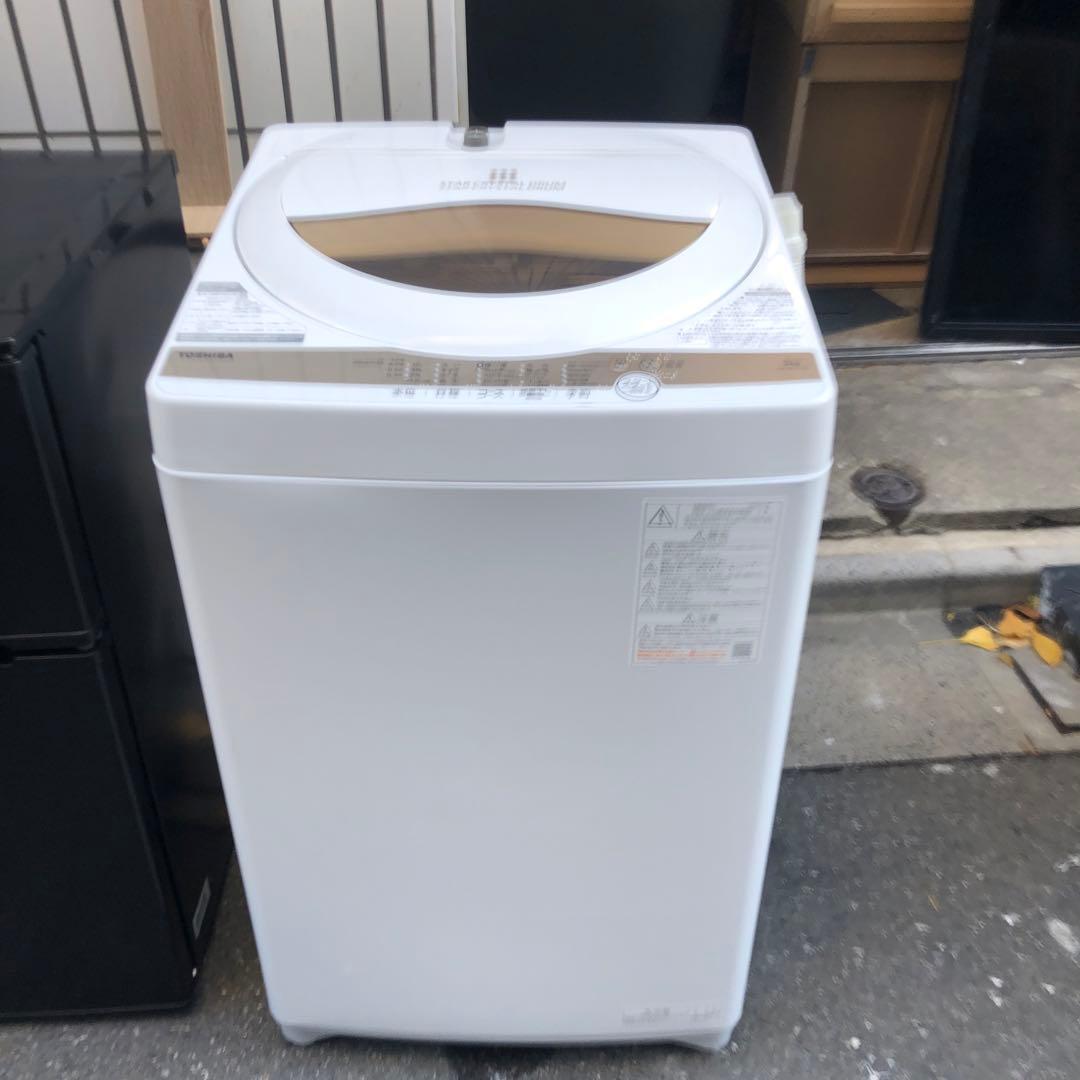 TOSHIBA STAR CRYSTAL DRUM 5kg 洗濯機 本体