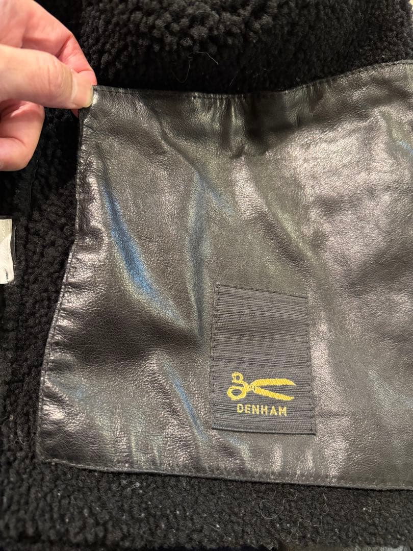 DENHAM デンハム リアル ムートン ボア裏地