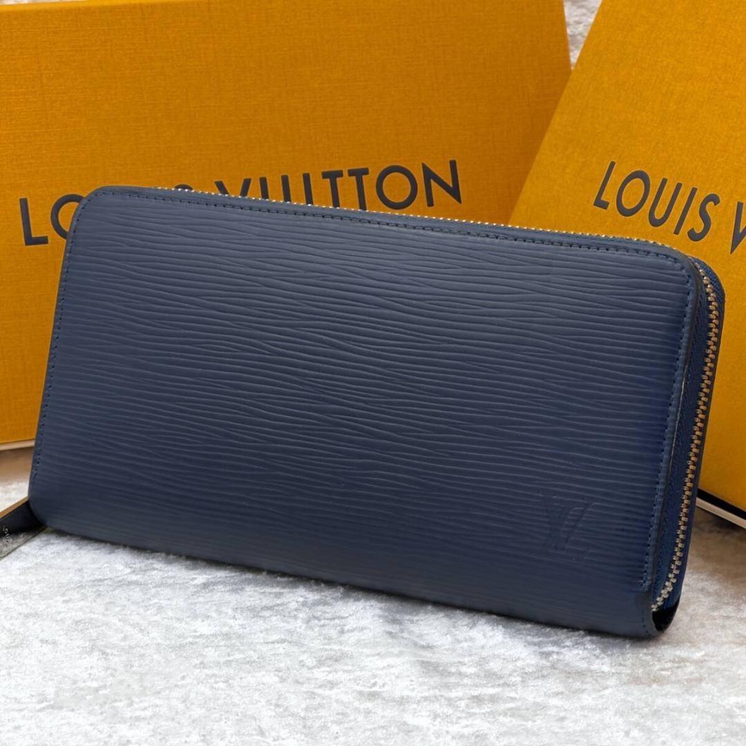 ルイヴィトン エピ ジッピーウォレット アンディゴブルー 財布