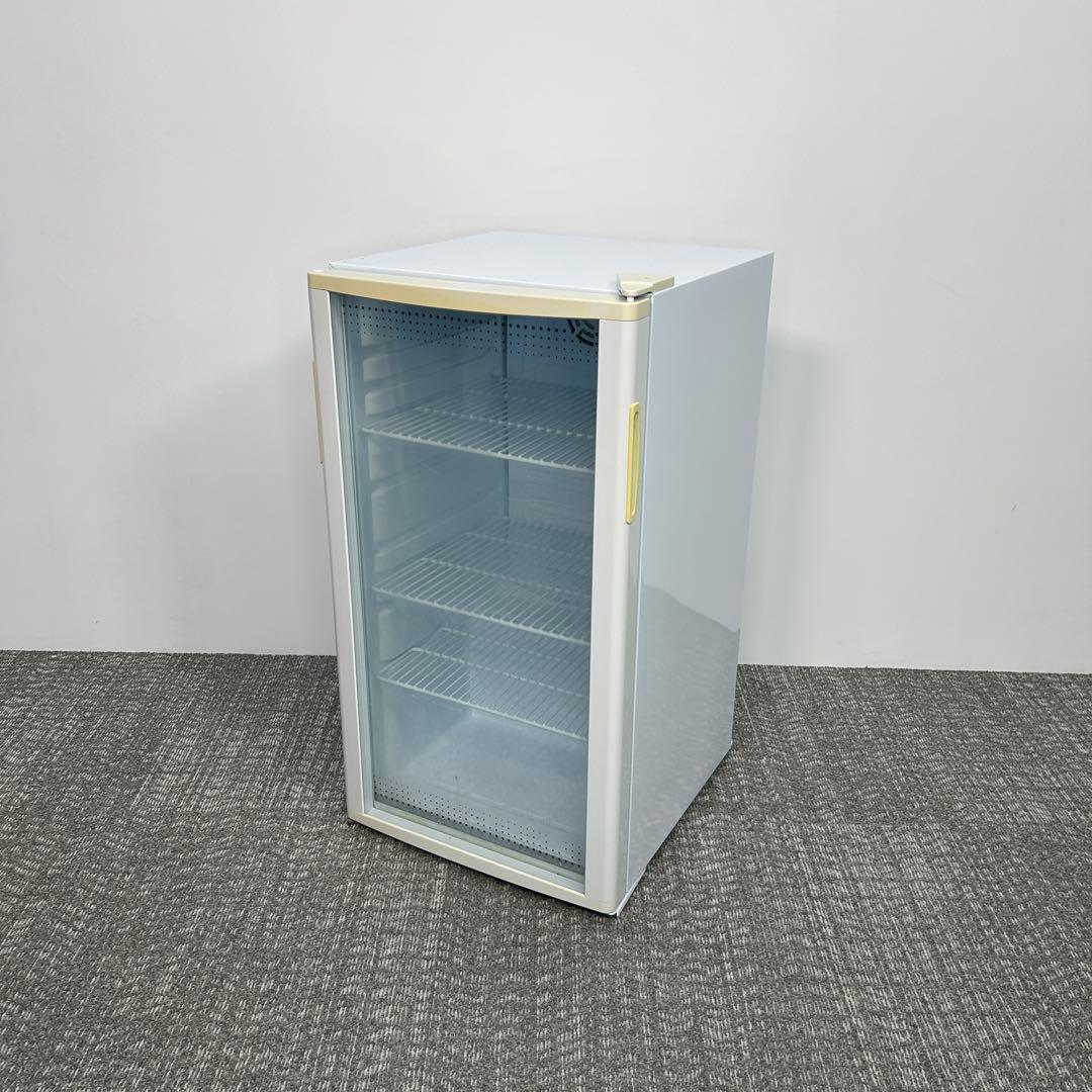 87業務用 冷蔵ショーケース オフィスコンビニ XW-105 左右開き 小型