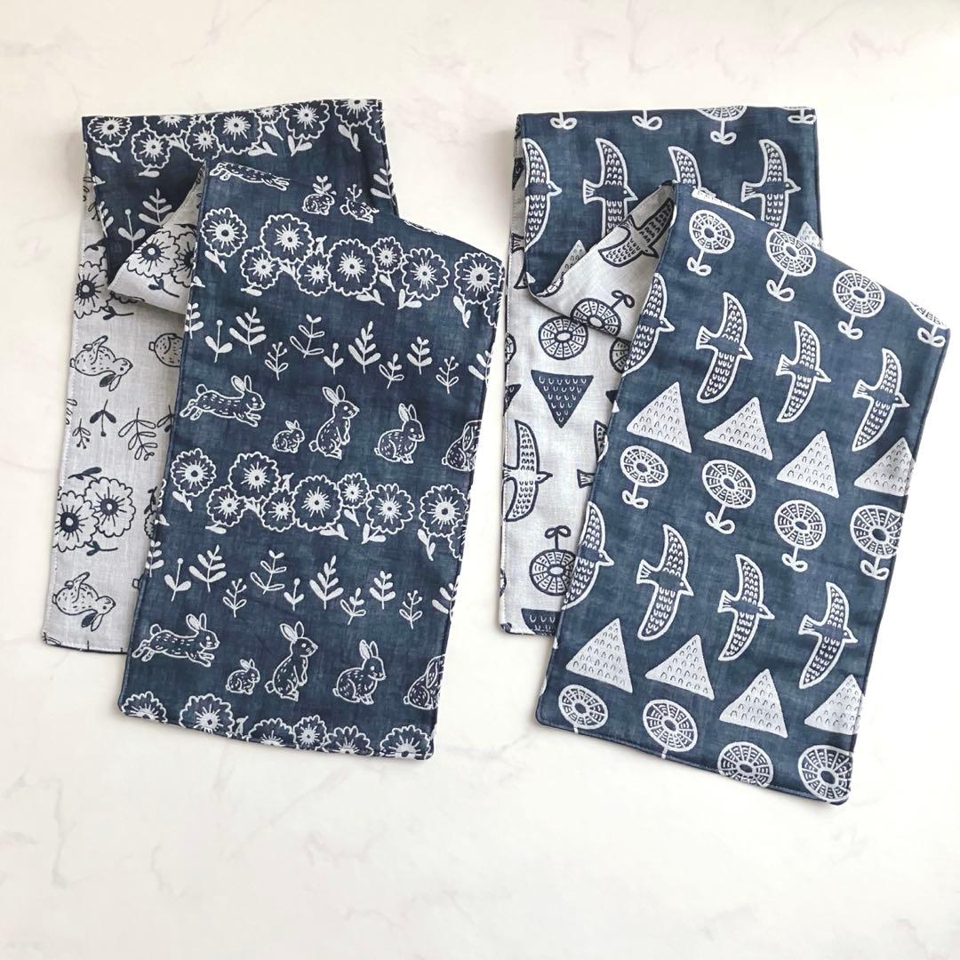 インコのピーちゃん様オーダー　播州織　タオルサイズ