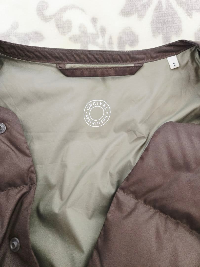 ORCIVAL LIGHT DOWN JACKET ダウンジャケット オリーブ