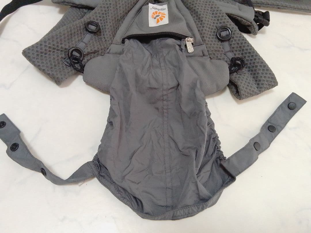 エルゴベビー オムニブリーズ グレー 抱っこひも メッシュ OMNI 正規品