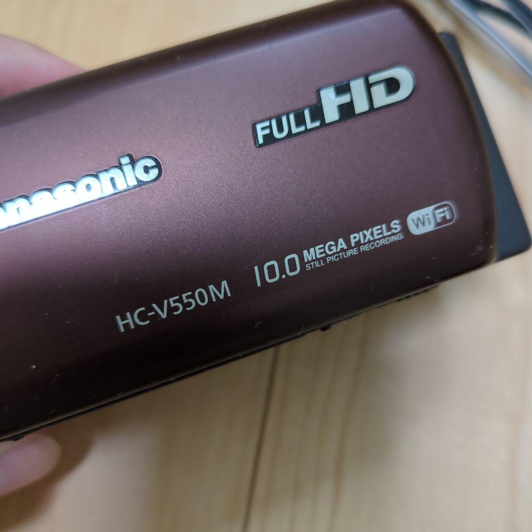 最終値下げ　Panasonic　HC-V550M　ビデオカメラ　Wi-Fi機能