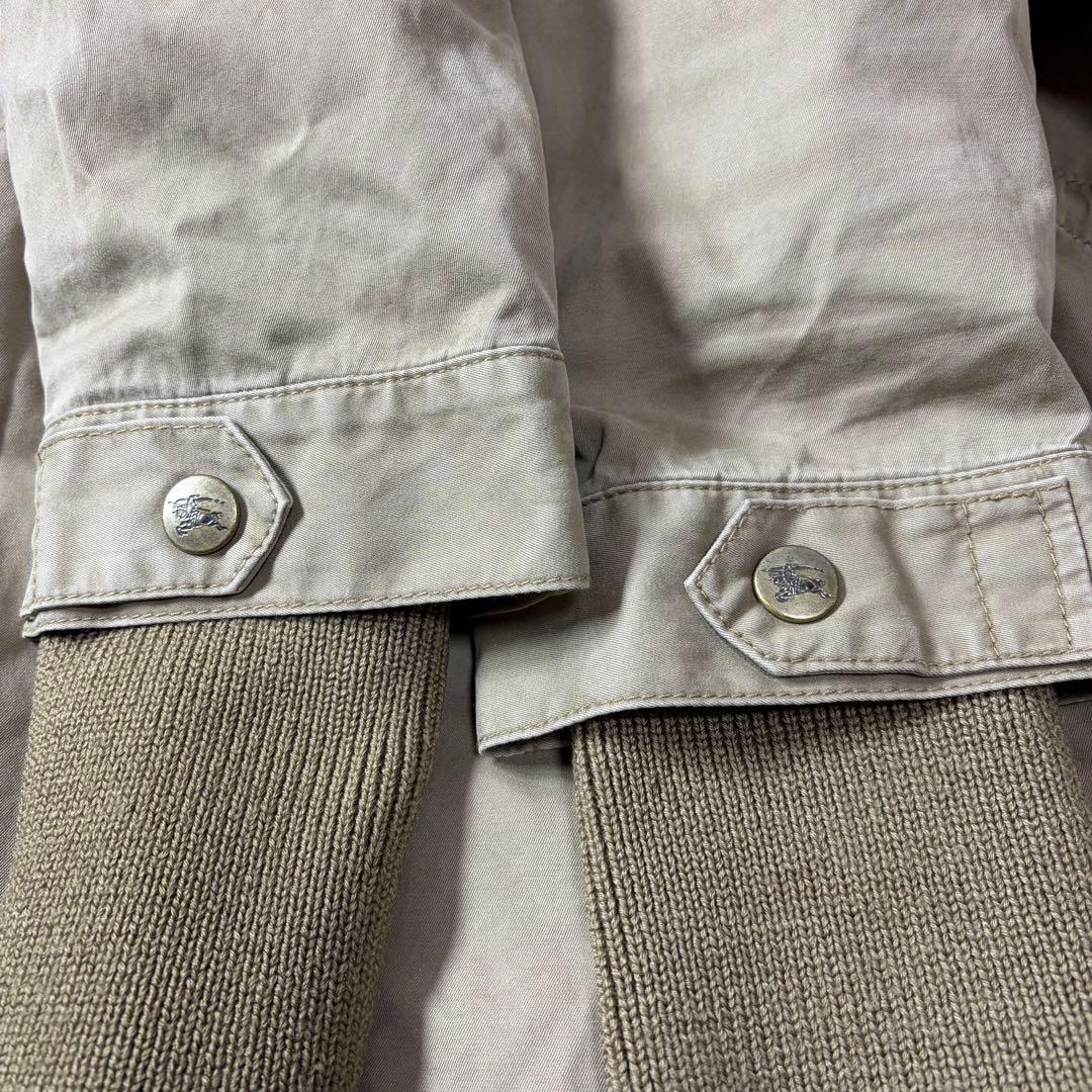 バーバリーブルーレーベル モッズコート 38 ノバチェック ライナー付