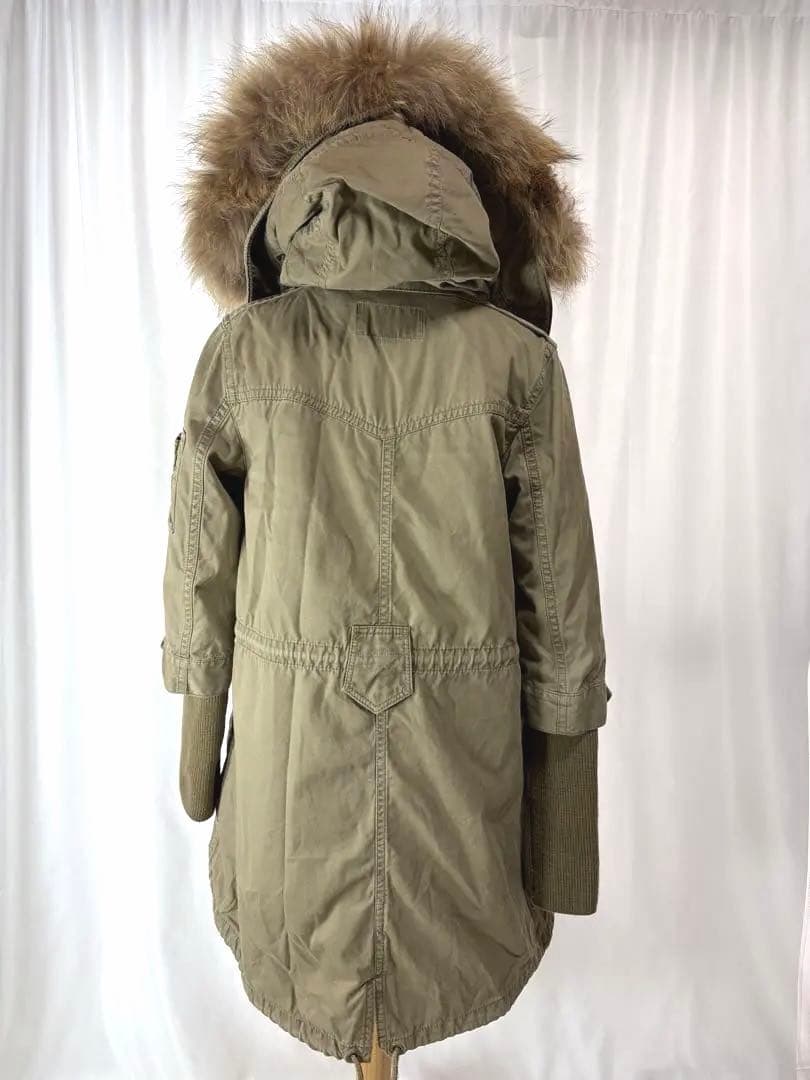 バーバリーブルーレーベル モッズコート 38 ノバチェック ライナー付