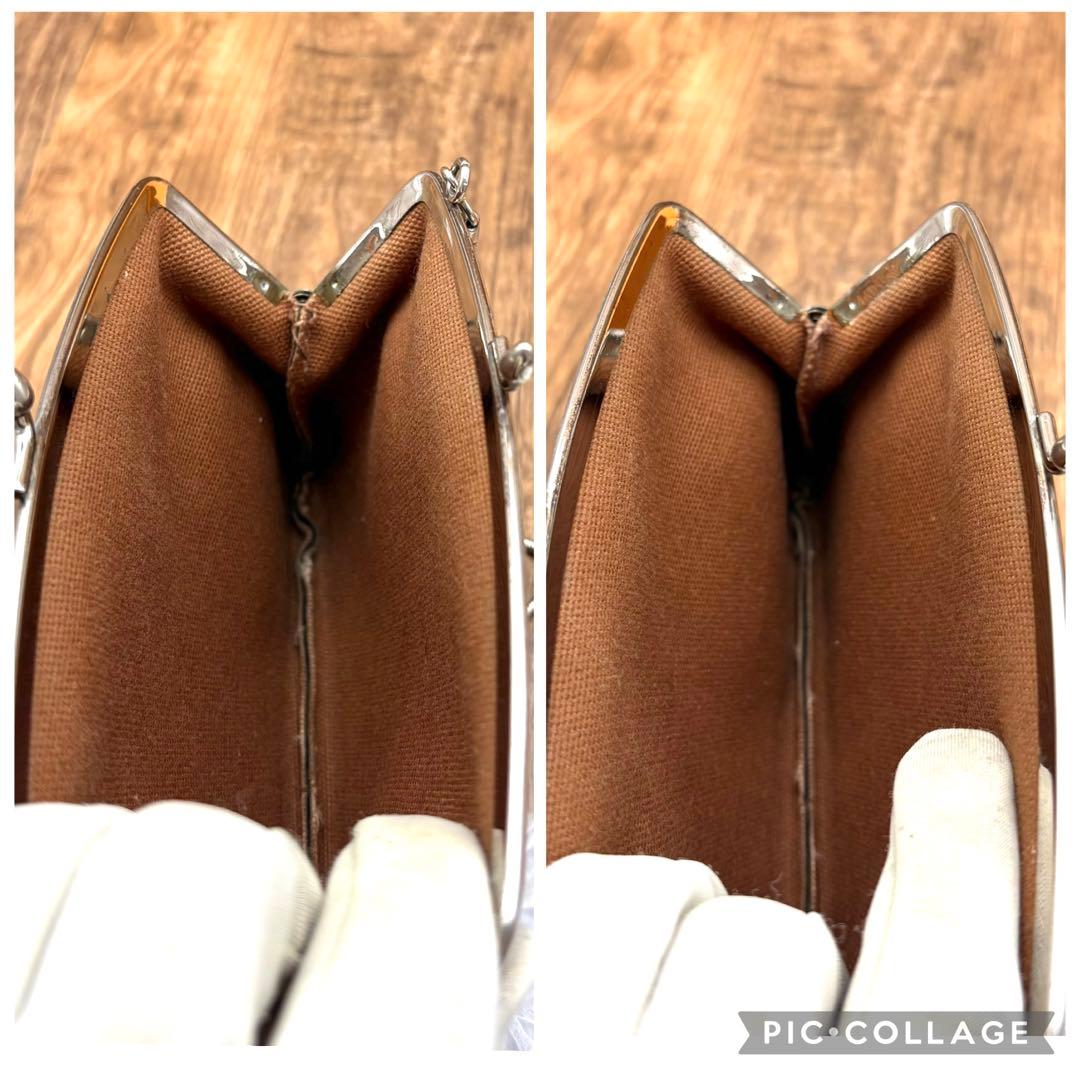 ⛄️極美品⛄️ルイヴィトン モノグラム がま口 ポーチ USAバケット付属品#9