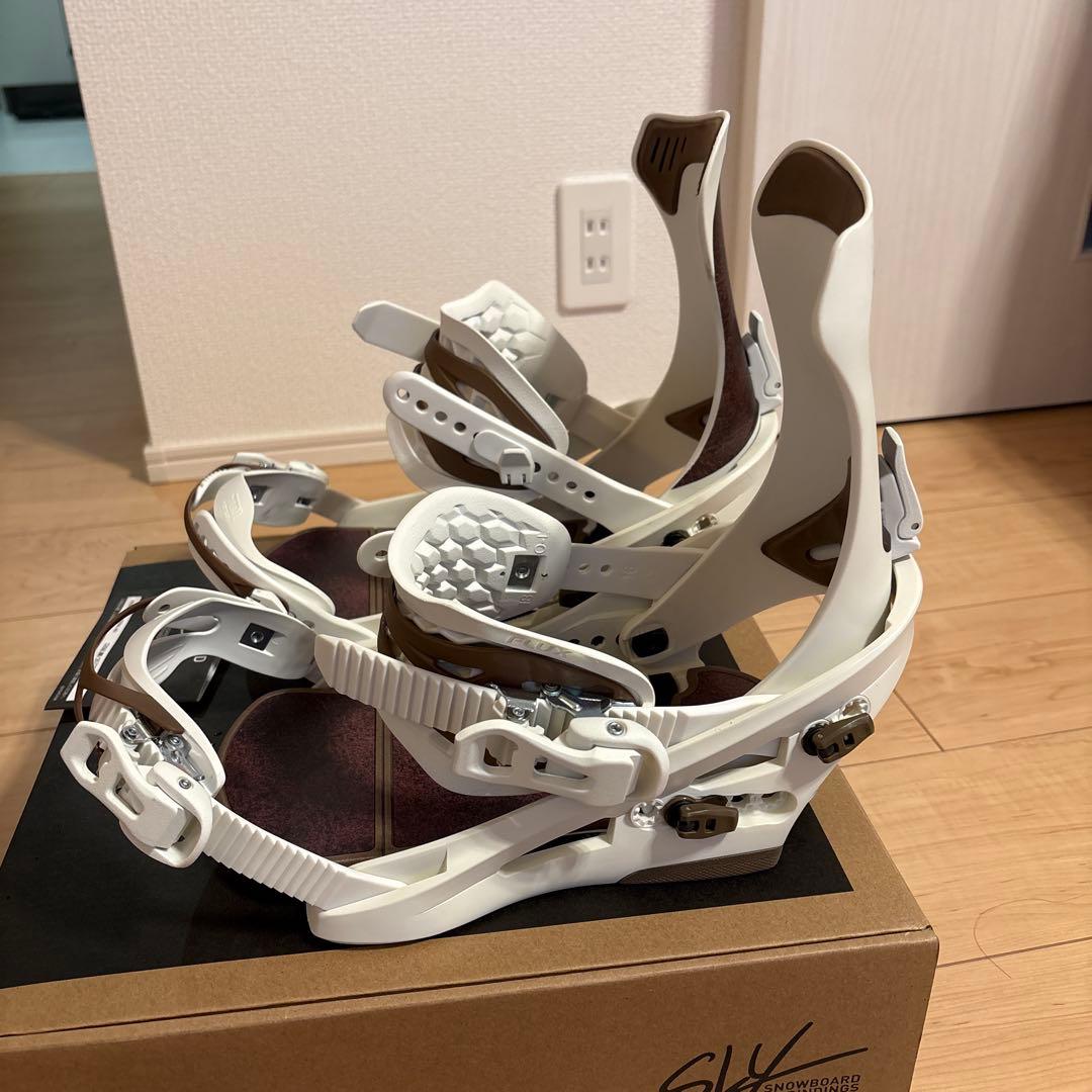 SLY ビンディング α Mサイズ 白 グラトリ向け 保証書あり