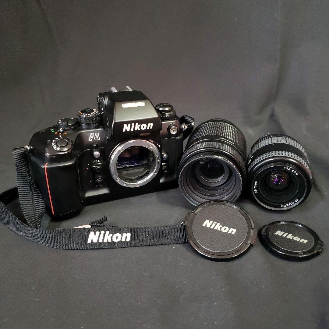 ニコン Nikon F4 一眼レフカメラ 2本レンズ付き