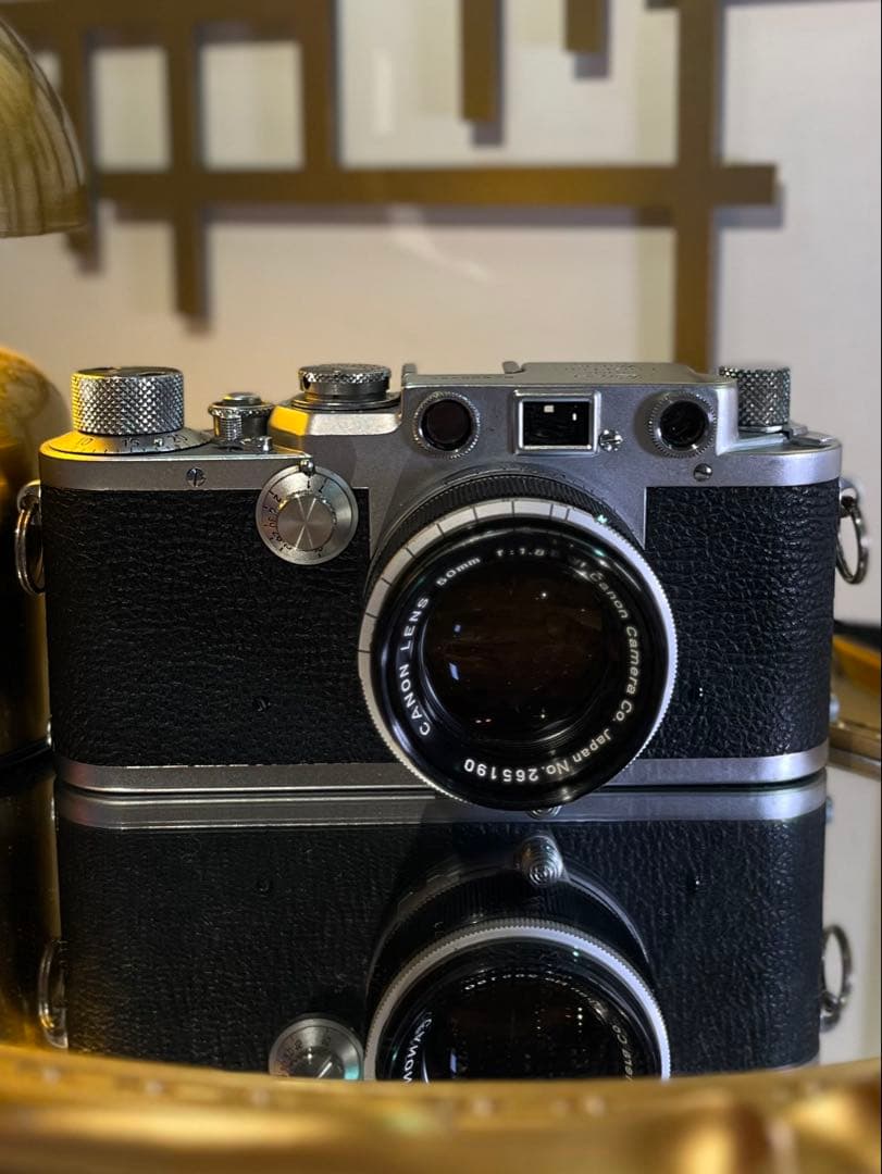 Leica IIIf バルナックライカ ＋Canon 50mm f1.8 美品