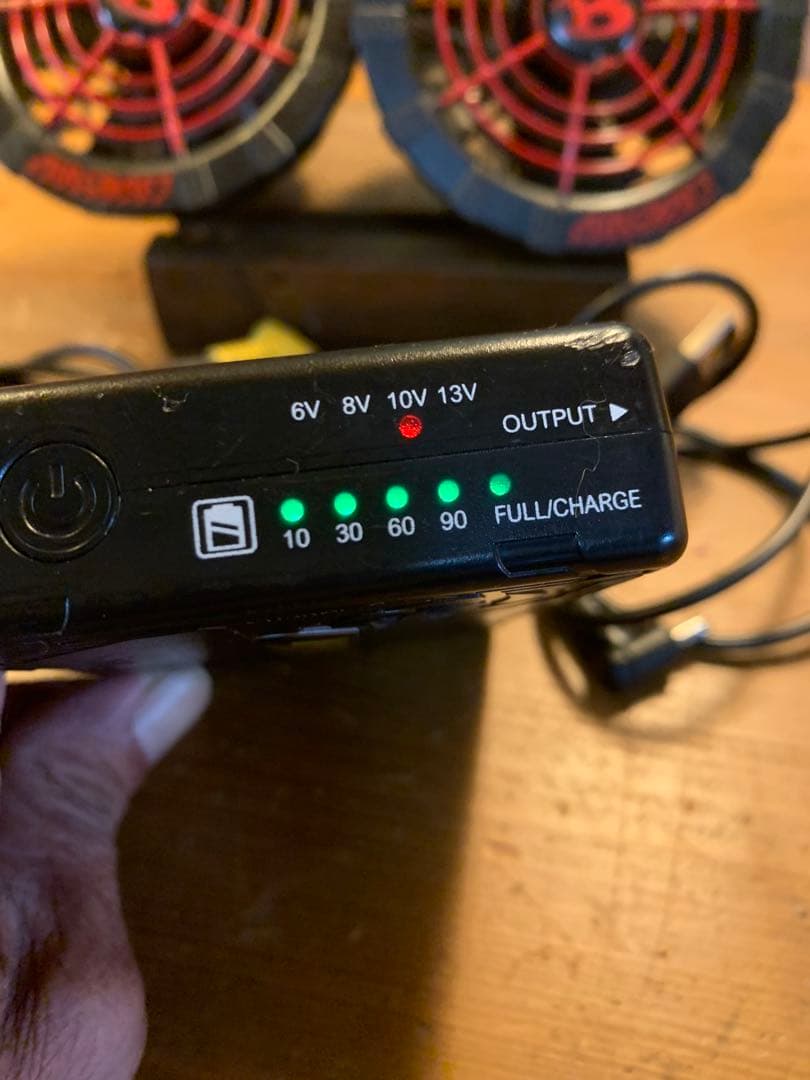 バートル 13V空調ファンセット