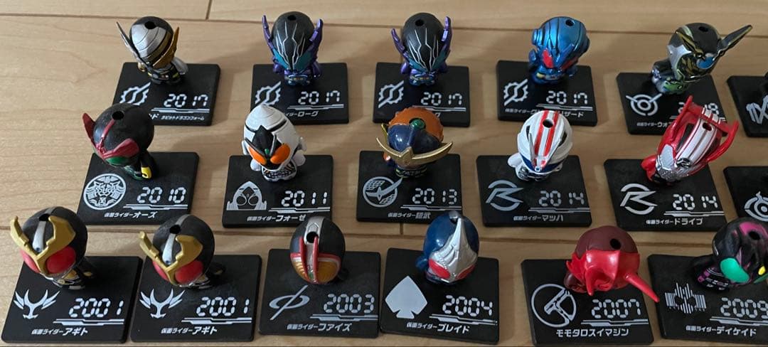 仮面ライダー フィギュアセット