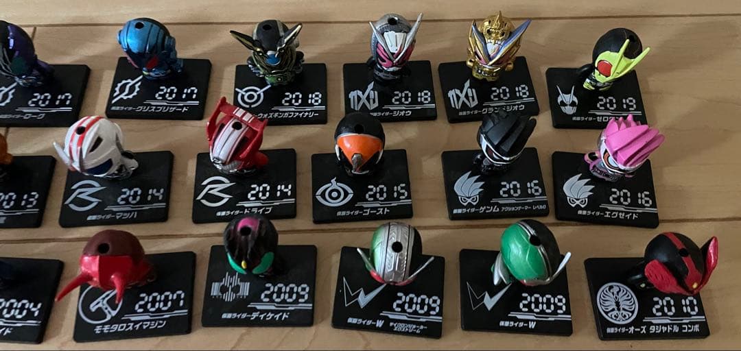 仮面ライダー フィギュアセット