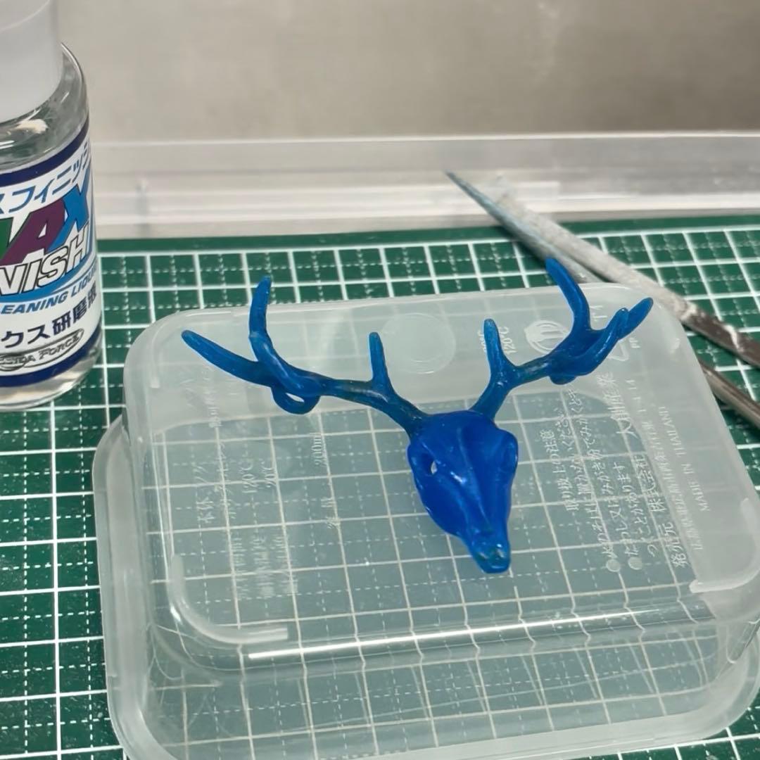 鹿の頭部デザイン ネックレス