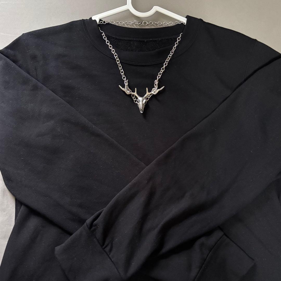 鹿の頭部デザイン ネックレス
