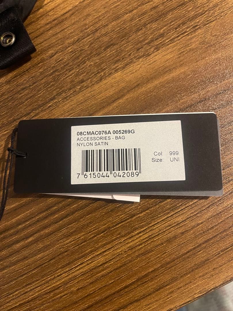 CP COMPANY ブラック ボディバッグ メンズ 黒