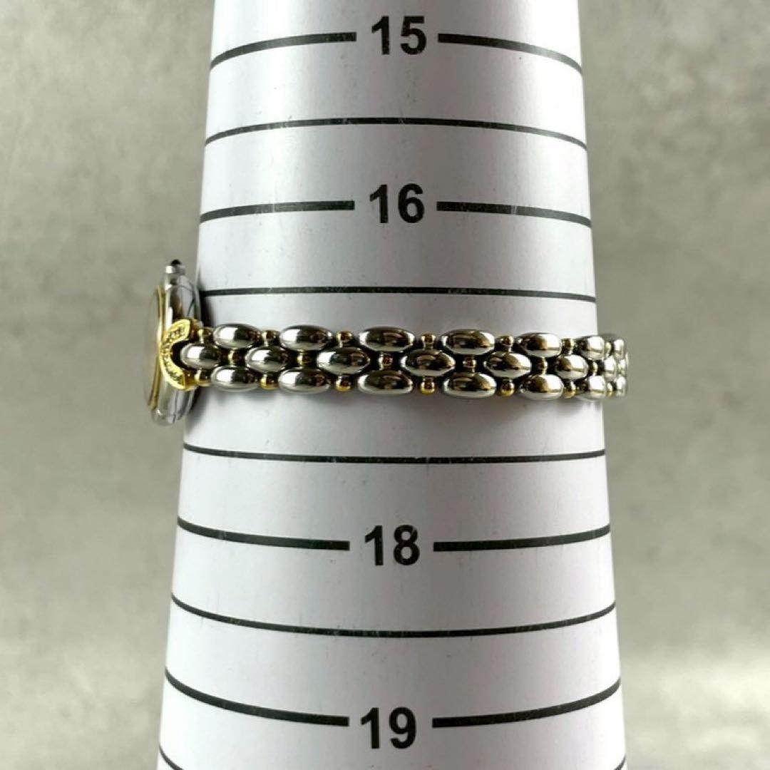 稼働✨SEIKO CREDOR 18KT 天然ダイヤ12P レディース腕時計