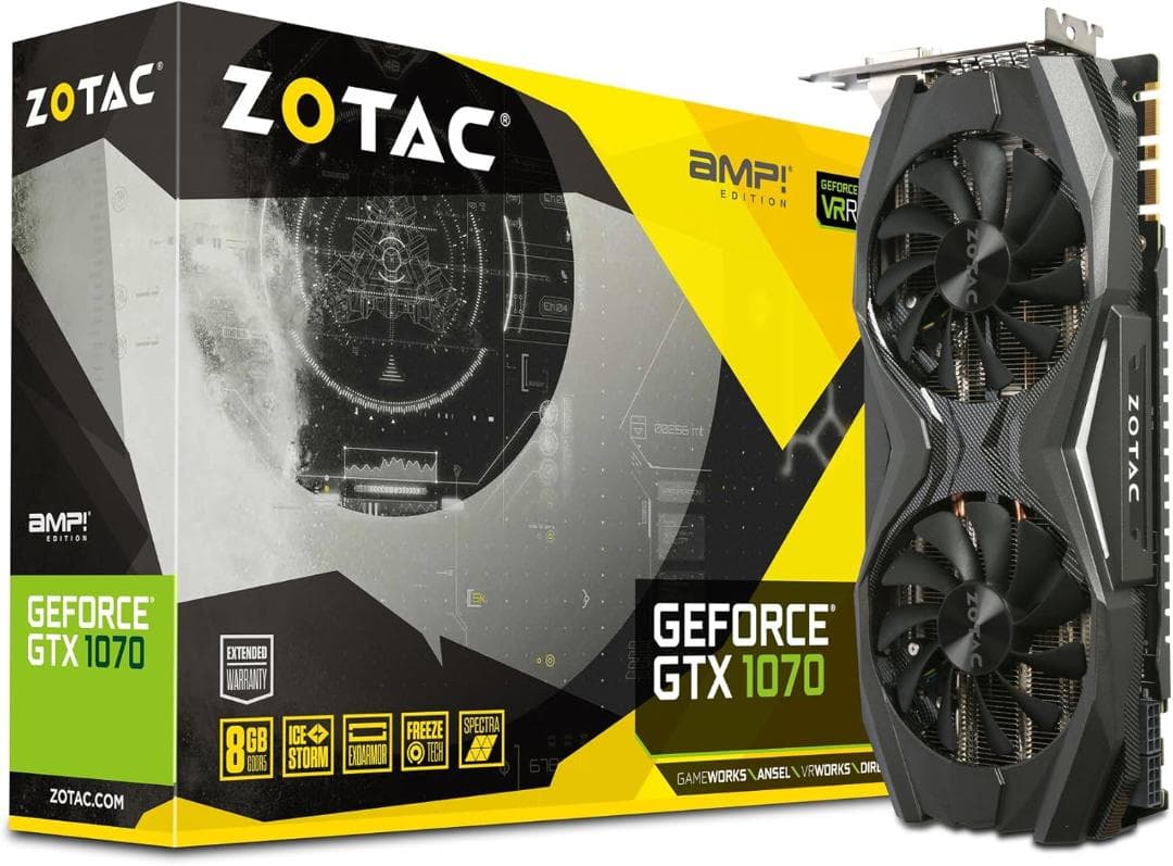 ZOTAC GeForce GTX 1070 グラフィックボード
