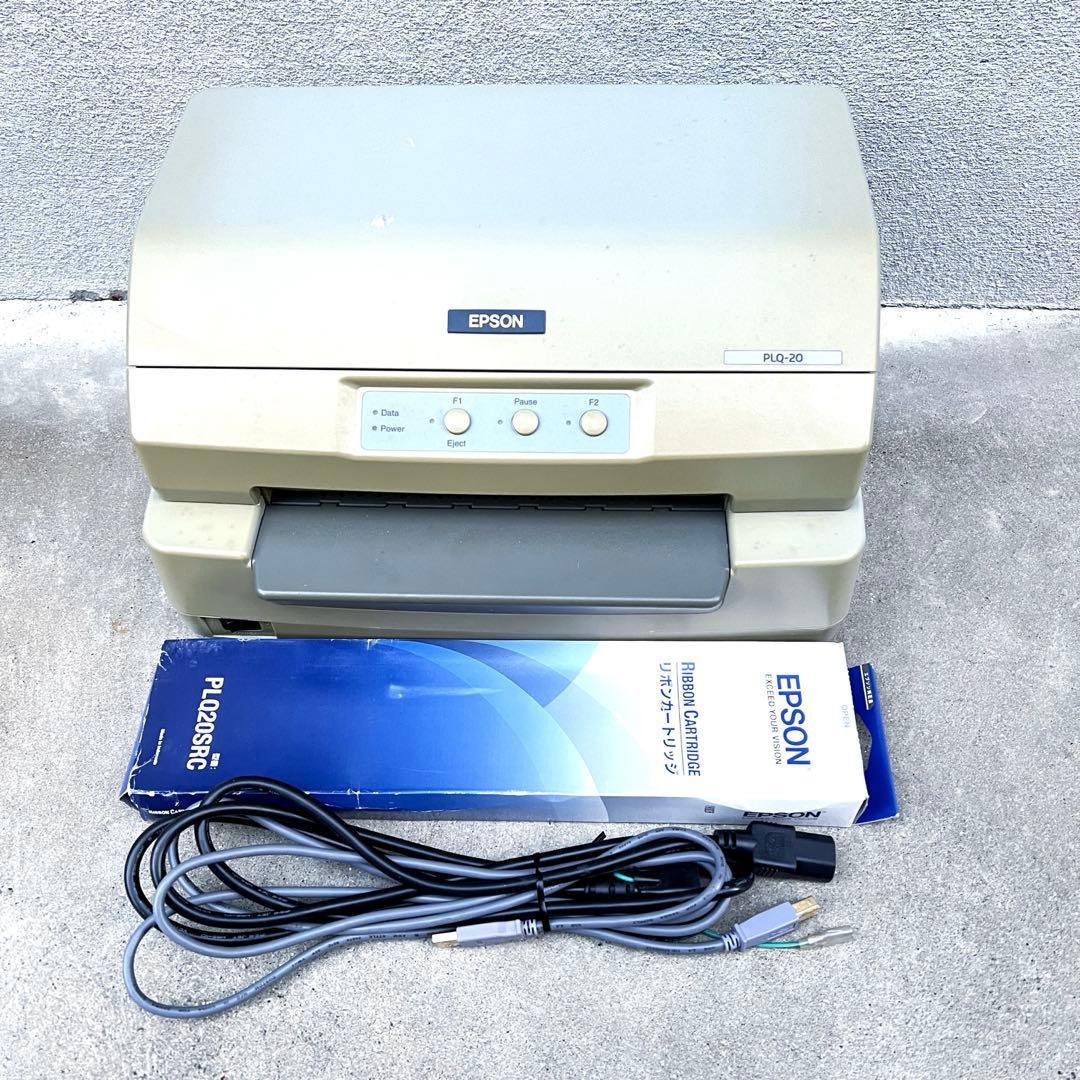激レア エプソン PLQ-20 ドットインパクトプリンター