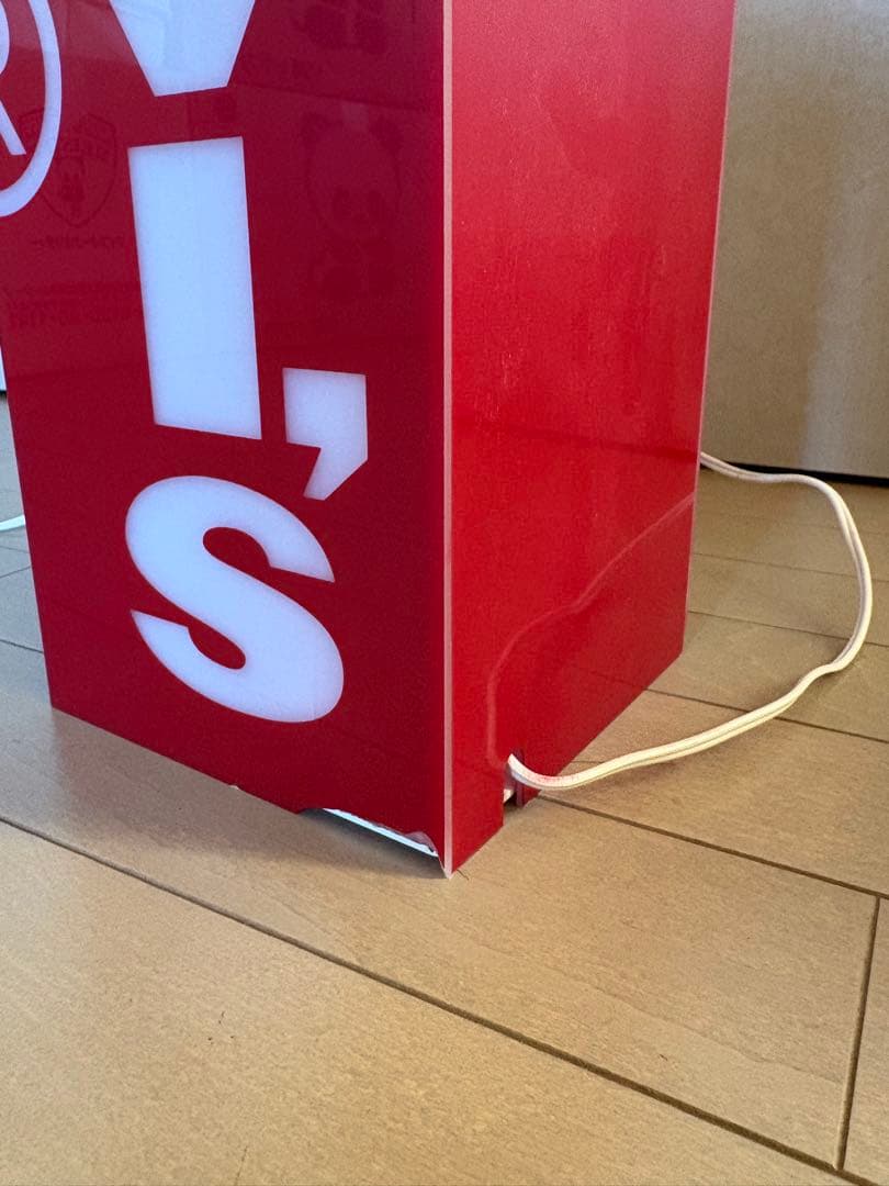 LEVI’Sリーバイスディスプレイライト 販促 店頭 非売品 コーナーサイン