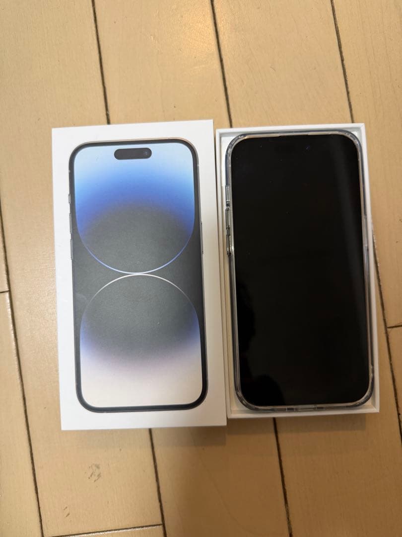 【美品】Apple iPhone 14 Pro シルバー 128gb