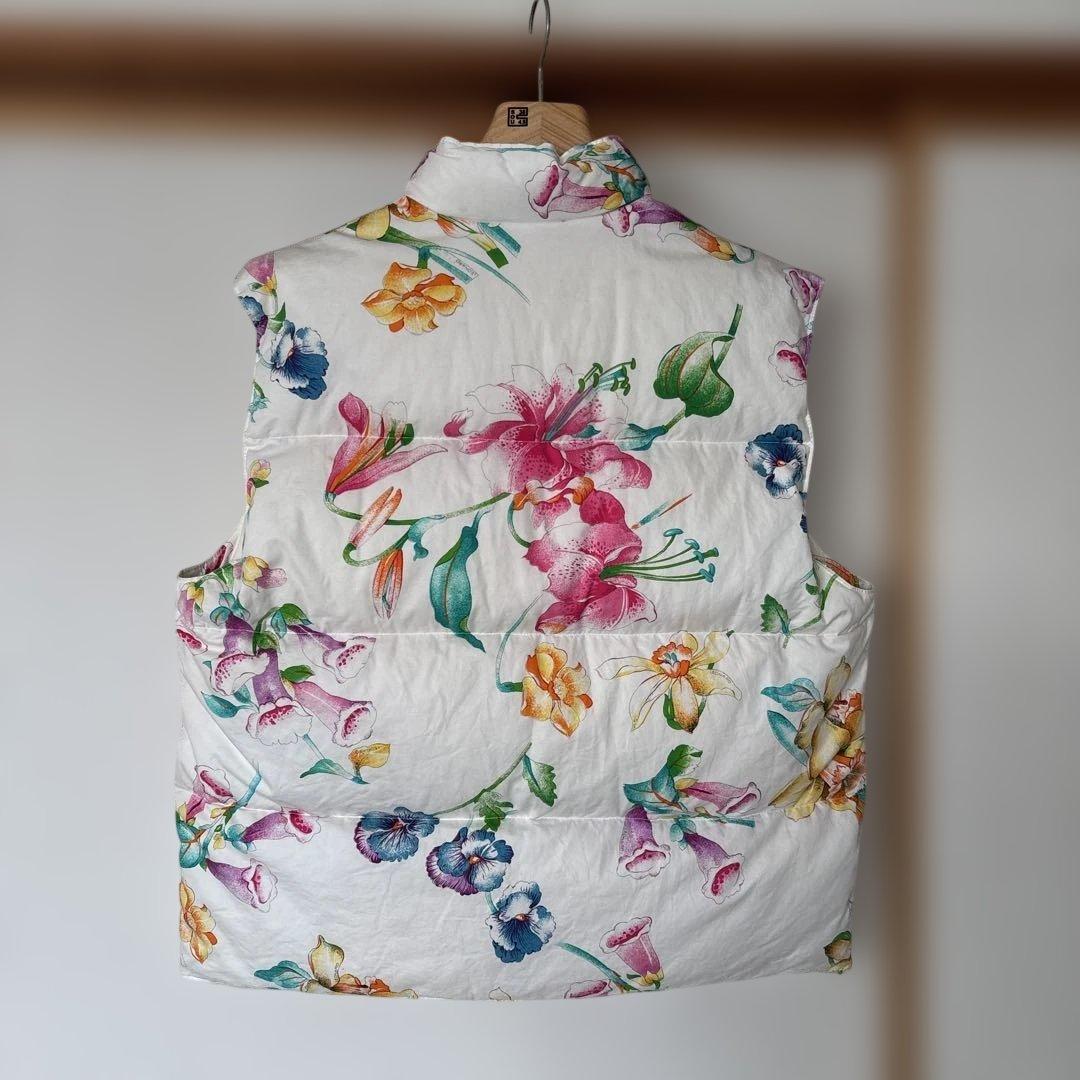 LEONARD 花柄 ダウンベストLL