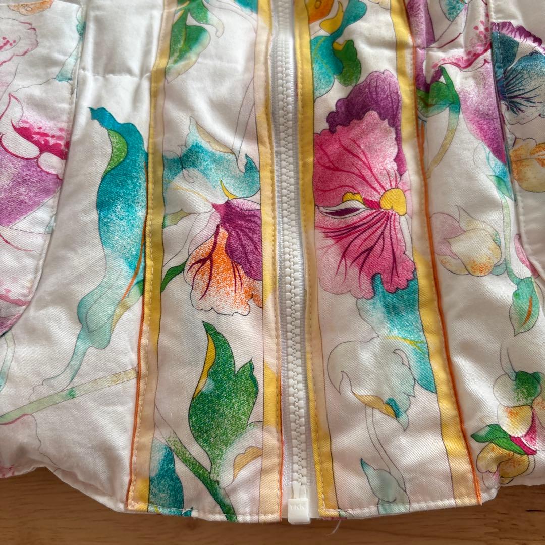 LEONARD 花柄 ダウンベストLL