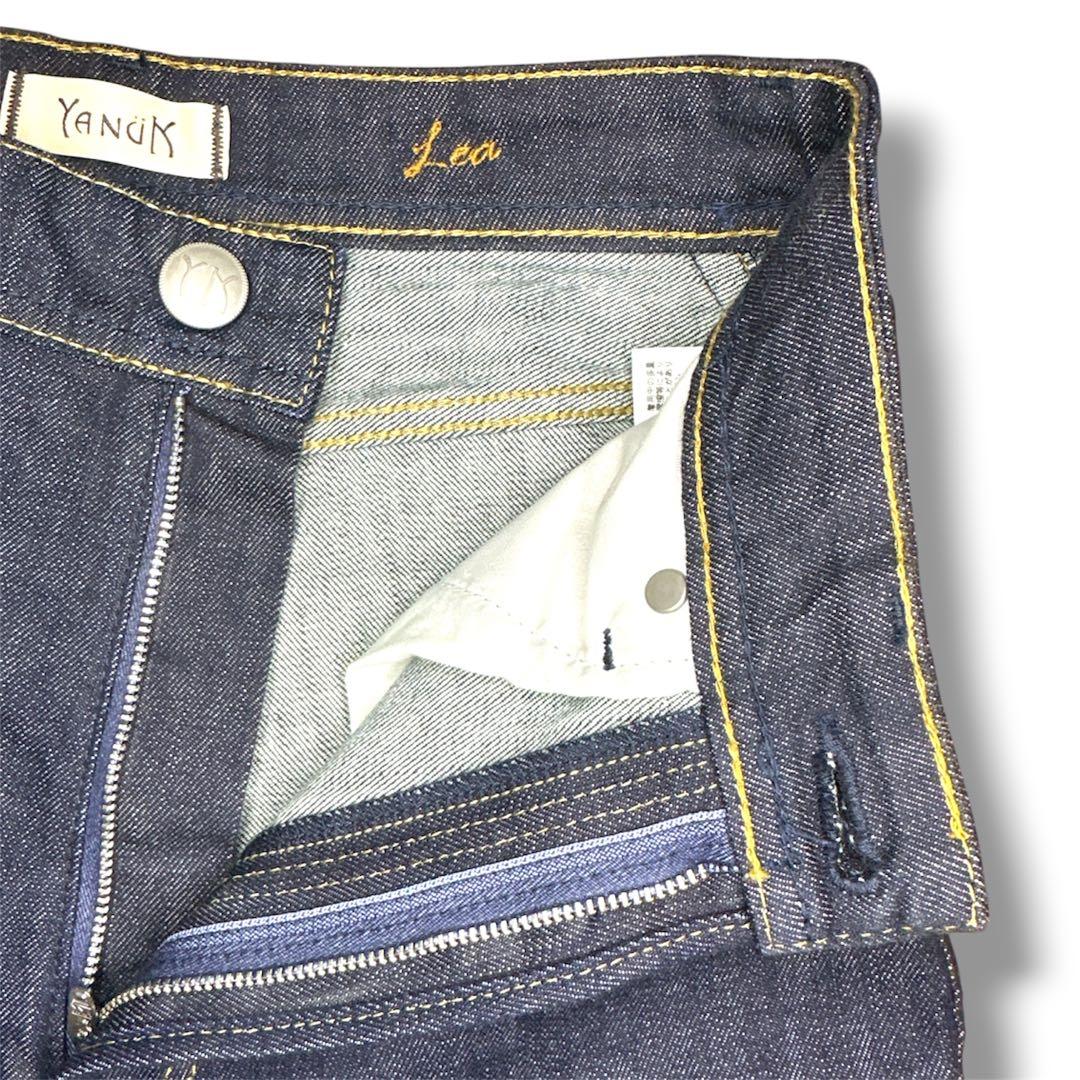 YANUK ヤヌーク ボーイズストレート LEA OWI サイズ25