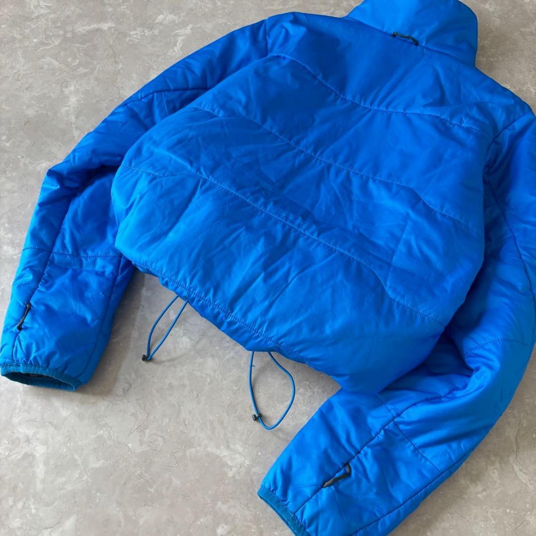 Columbia フーデッド パファージャケット ドローコード 短丈 光沢