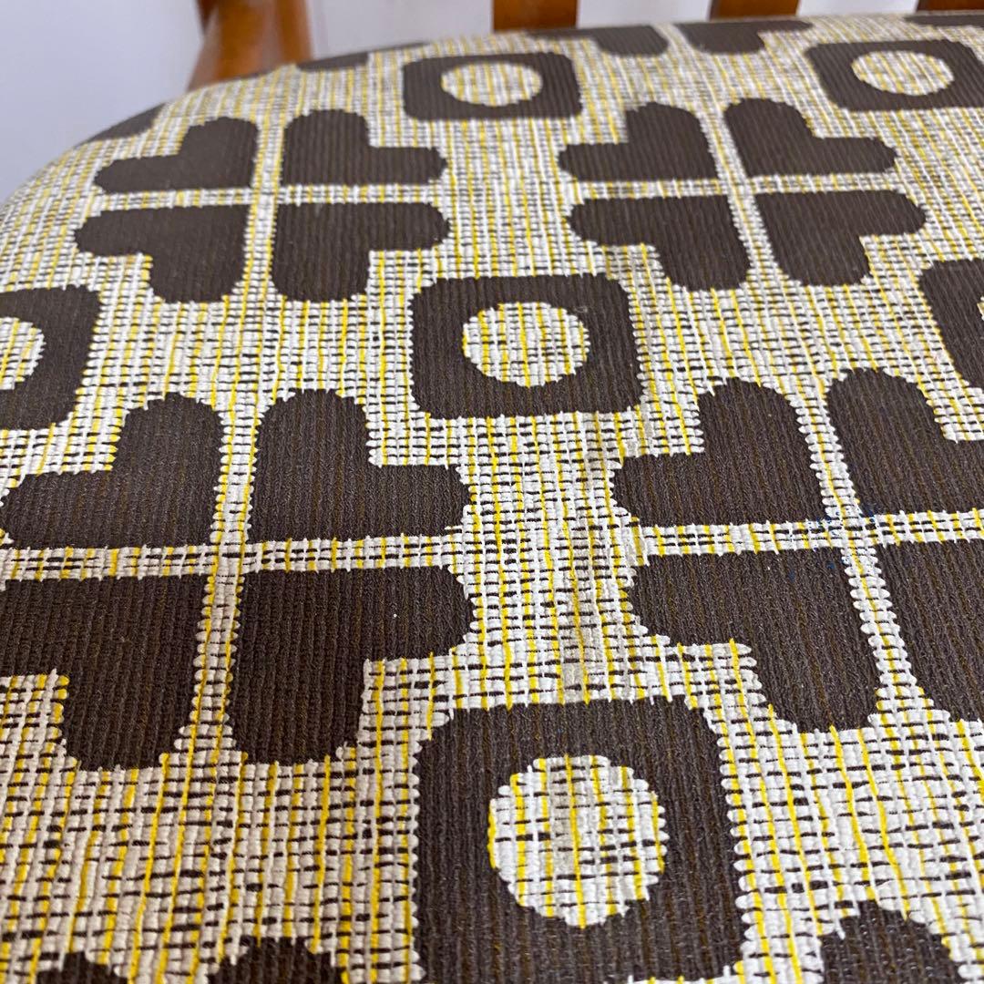 2脚セット ヴィンテージ ダイニングチェア 椅子 木製 レトロ モダン y48